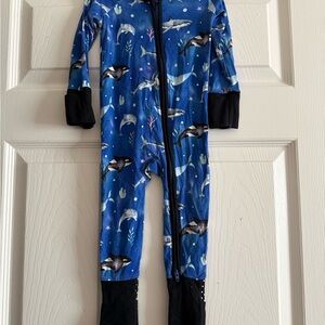 Ocean Adventure Kids Footie Pajamas